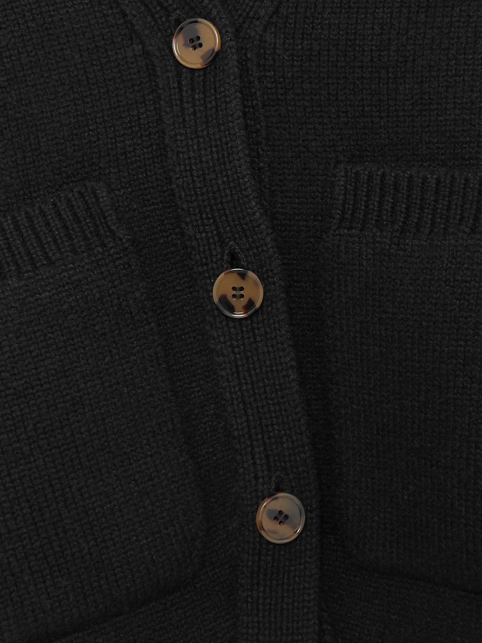 Scarlet cashmere-blend cardigan Black - 4