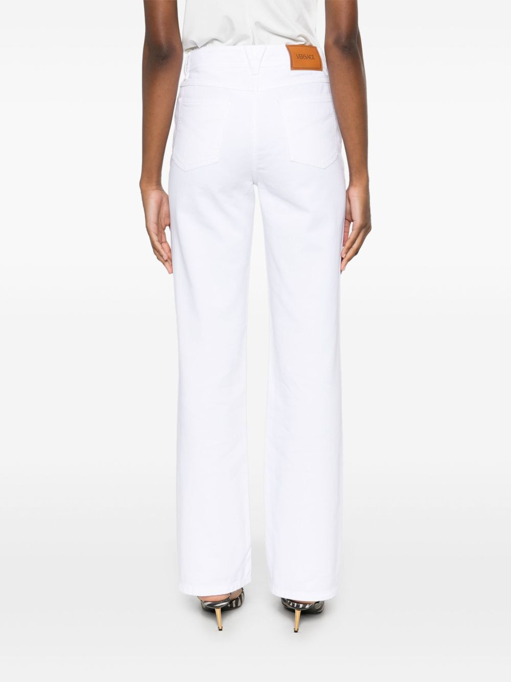 Versace White Jeans - 3