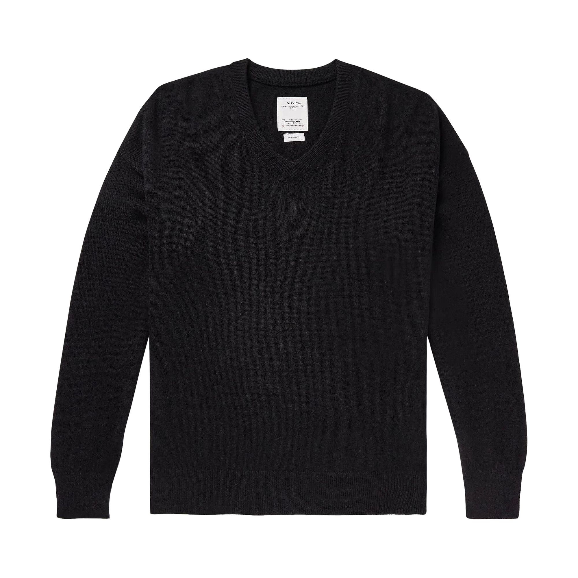 Visvim Selmer Cashmere Sweater 'Black' - 1