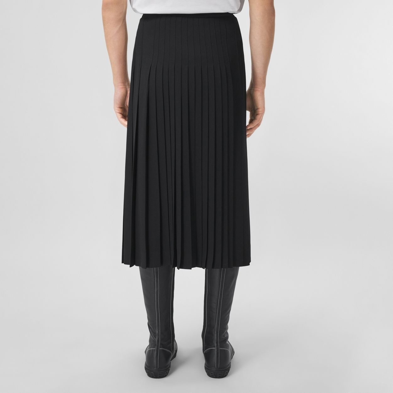 Grain de Poudre Wool Kilt - 4