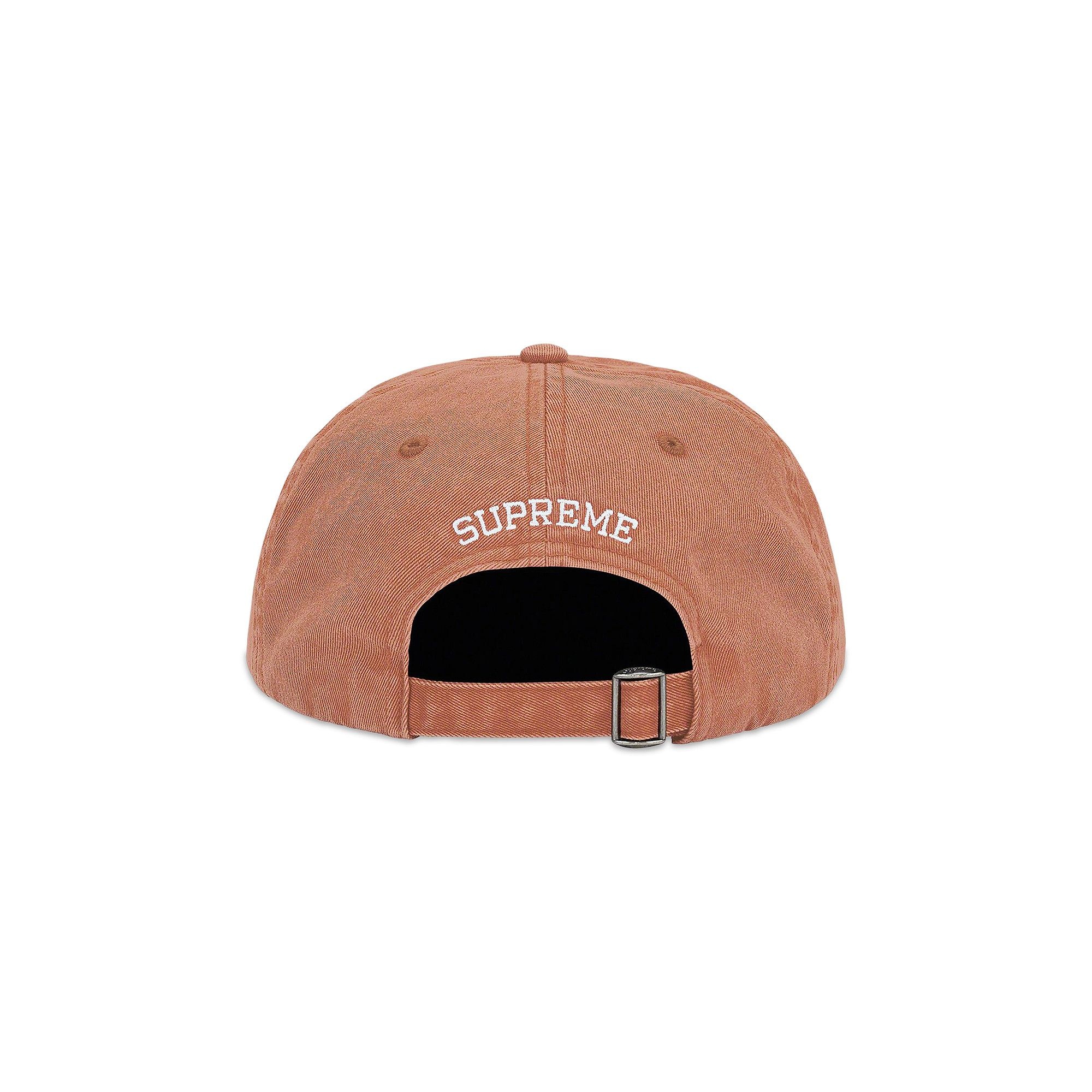 Supreme Pigment Print S Logo 6-Panel 'Tan' - 2