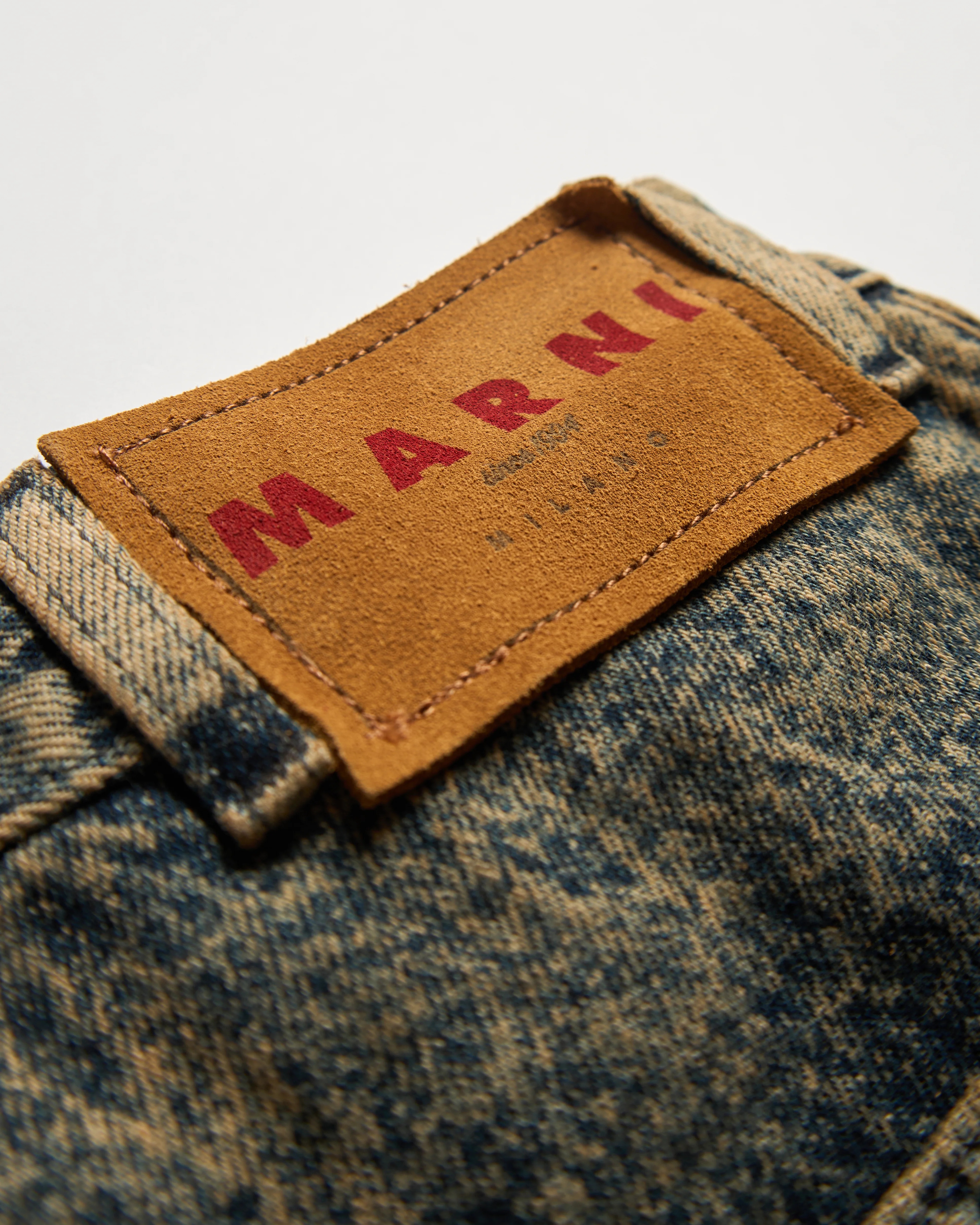 Marni Marble Dyed Jeans Grey - 3