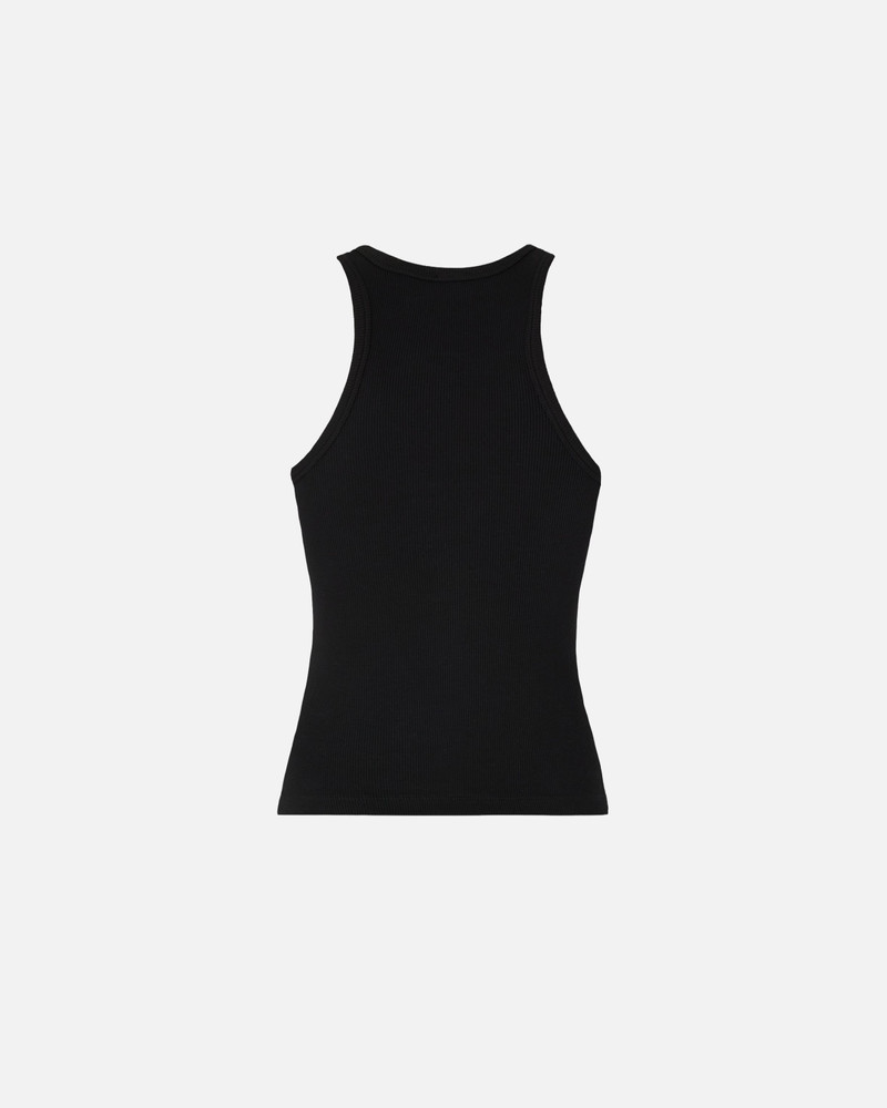 RIBBED VEST TOP WITH PINKO LOGO 5