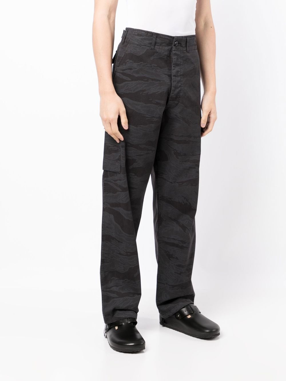 camouflage-print cargo trousers - 3
