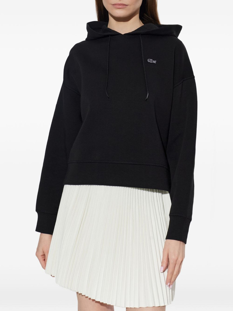 logo-appliqué hoodie 3