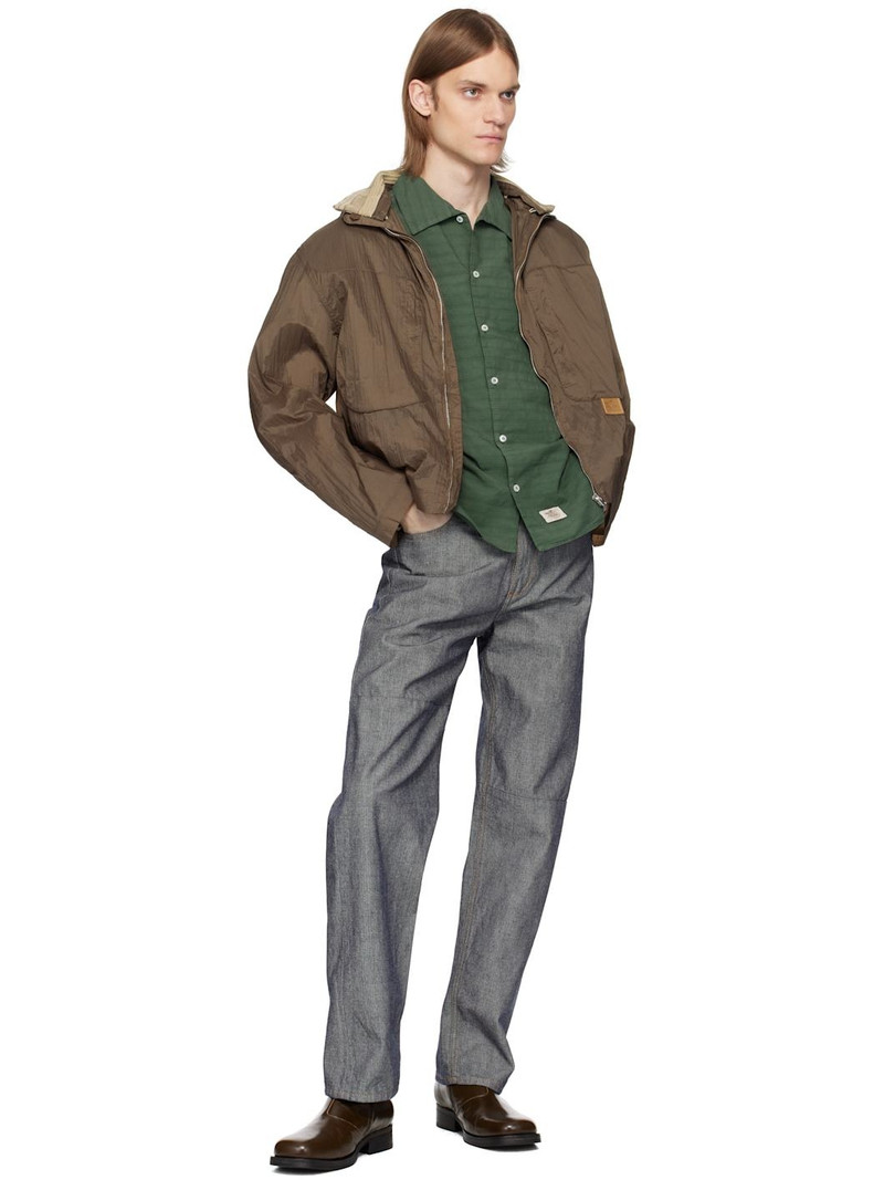 RANRA Brown Purs Light Nylon Jacket outlook