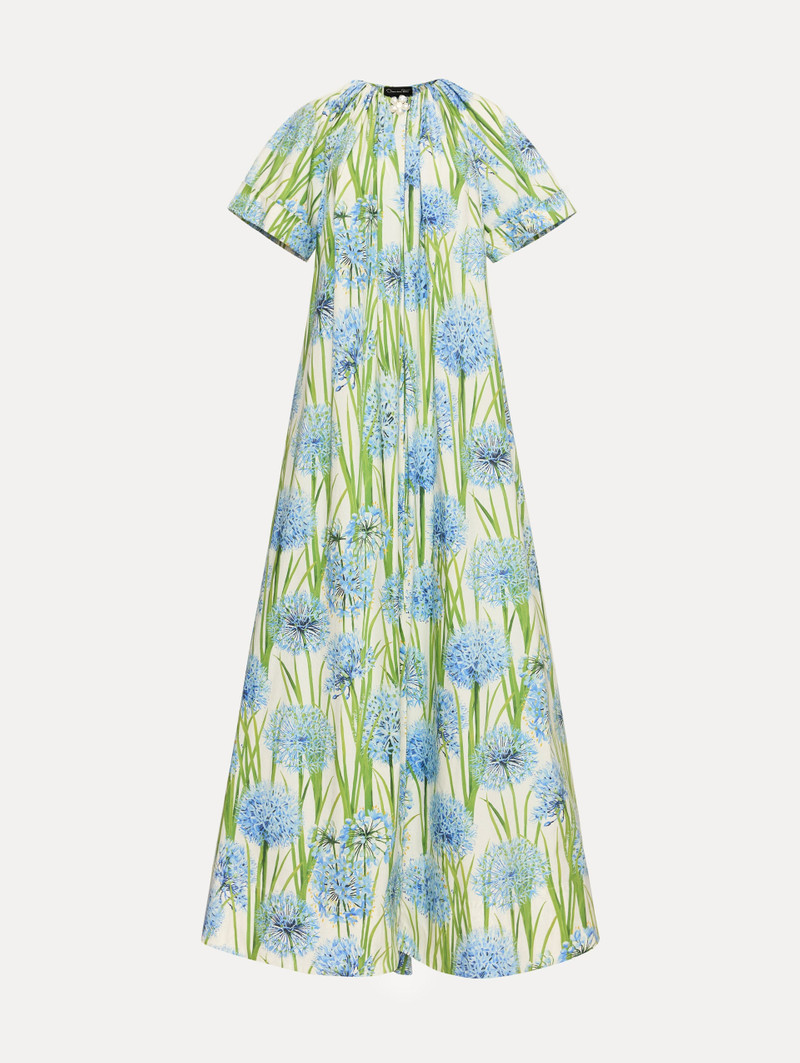 ALLIUM COTTON POPLIN CAFTAN 1