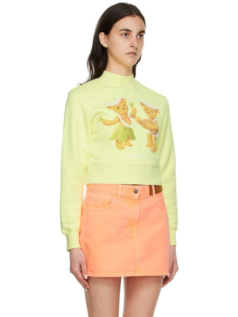 Yellow Cotton Sweatshirt 2