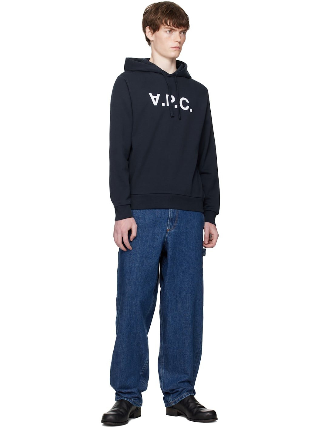 Navy Standard Grand 'VPC' Hoodie - 4