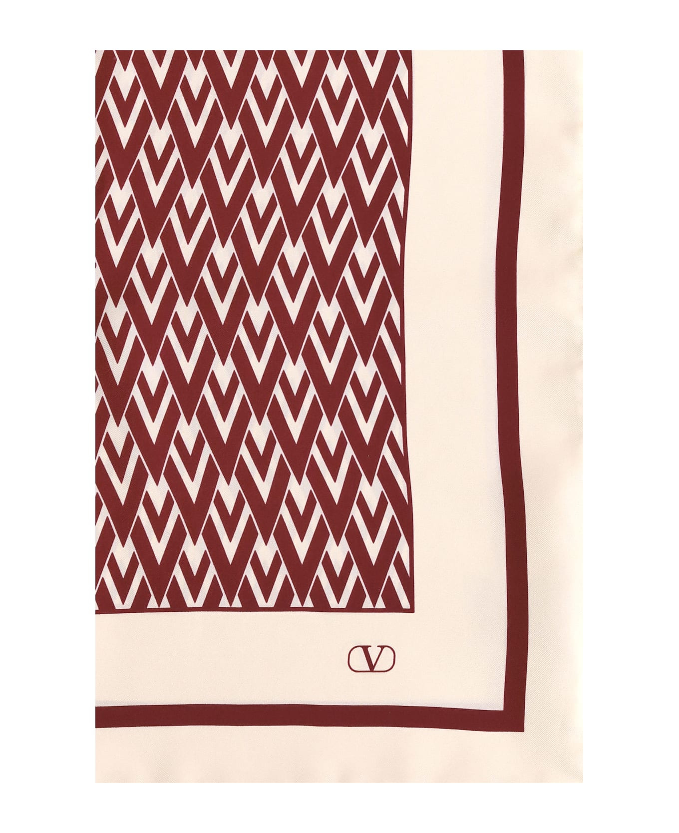 Toute La V Silk Scarf - 3