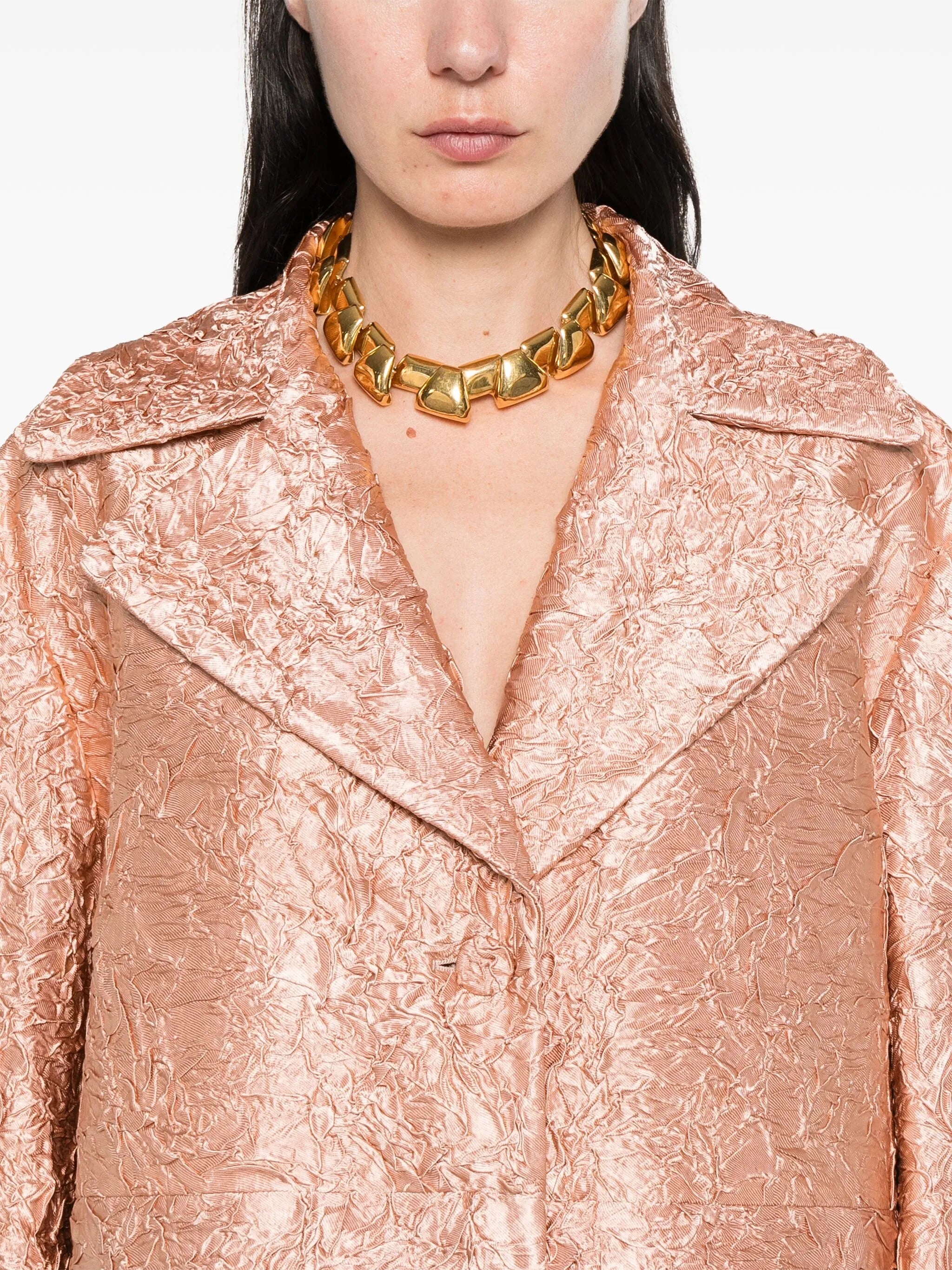 Crinkled Coat - 4