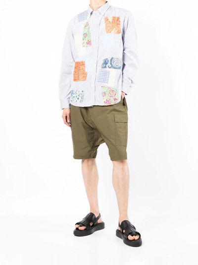 Junya Watanabe MAN cotton cargo shorts outlook