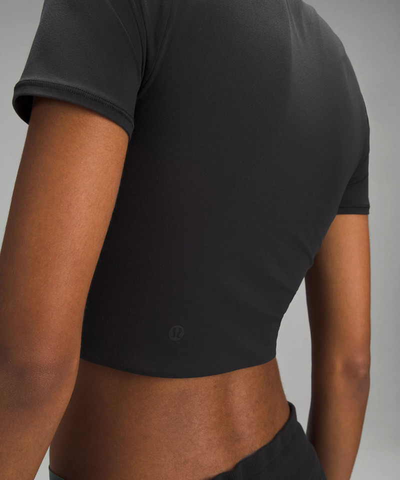 Wundermost 울트라 소프트 Nulu Crewneck Cropped 티셔츠 5