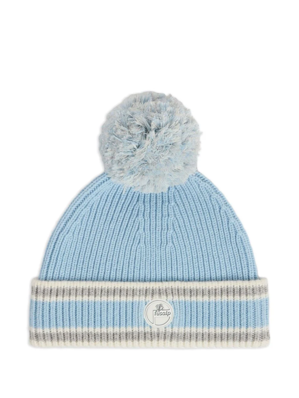 pompom-detail beanie hat - 1