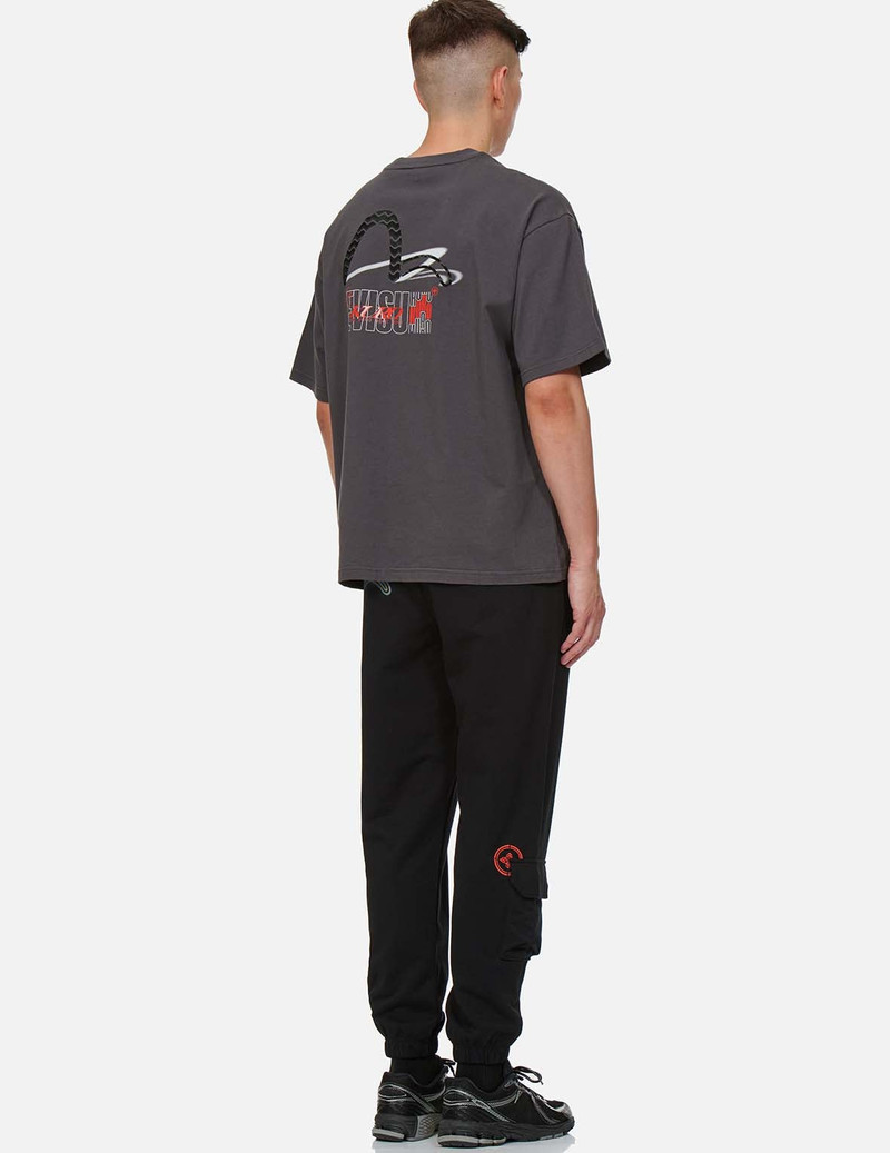 Eclipse Seagull Print Cargo Sweatpants 5