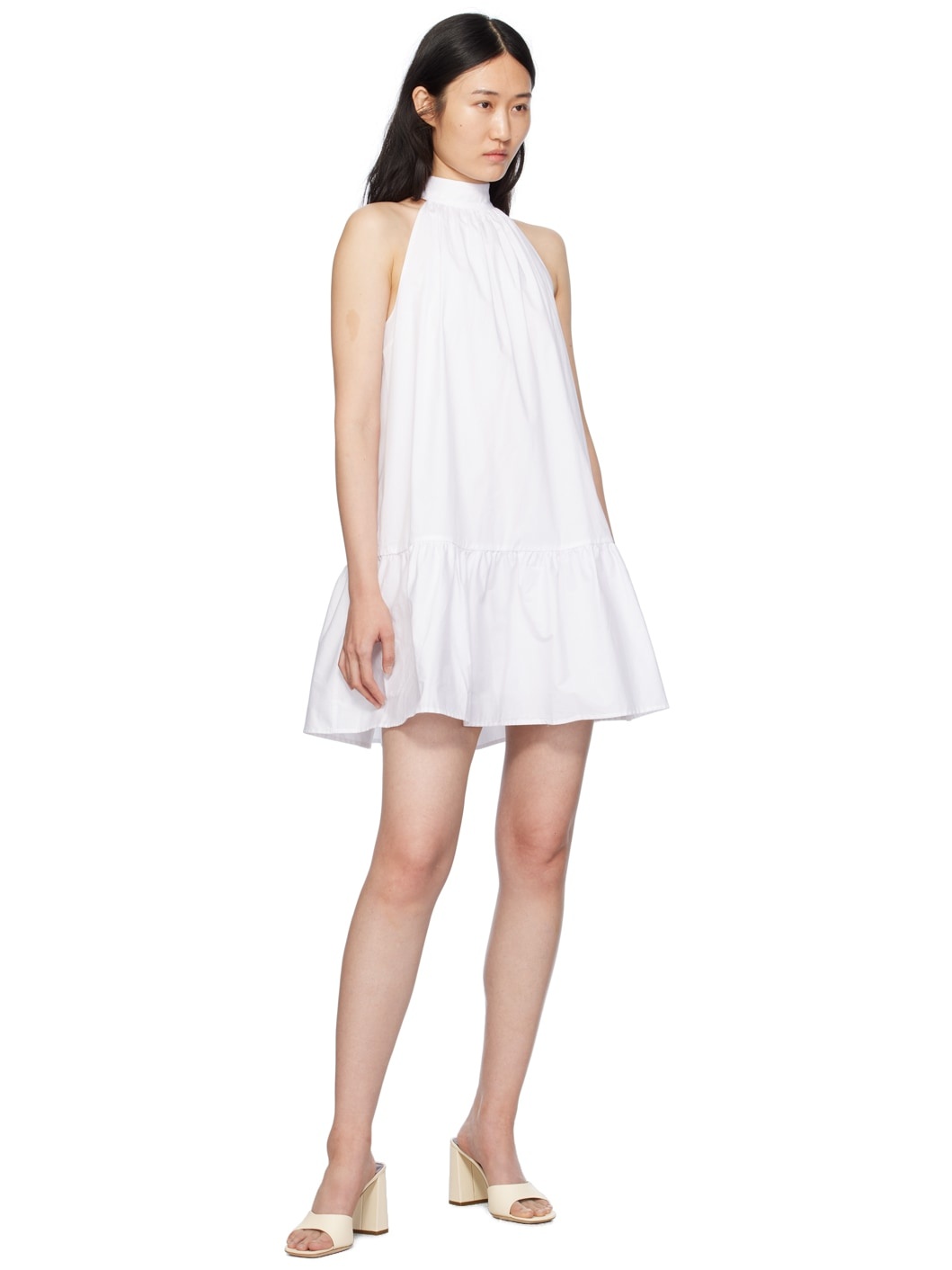 White Marlowe Minidress - 4