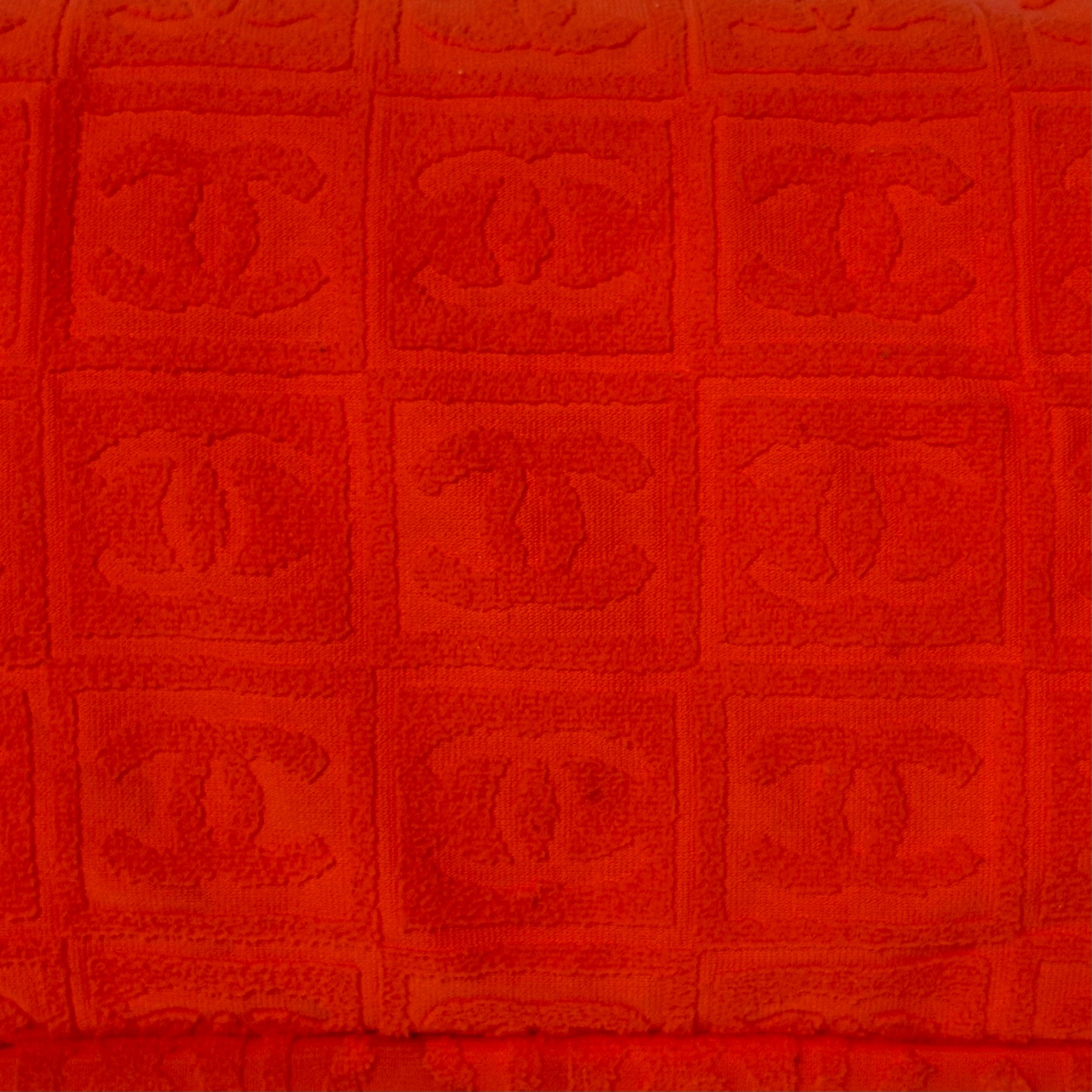 CHANEL Sport Spring Summer 2002 Terry Cloth Flap Shoulder Bag - 6