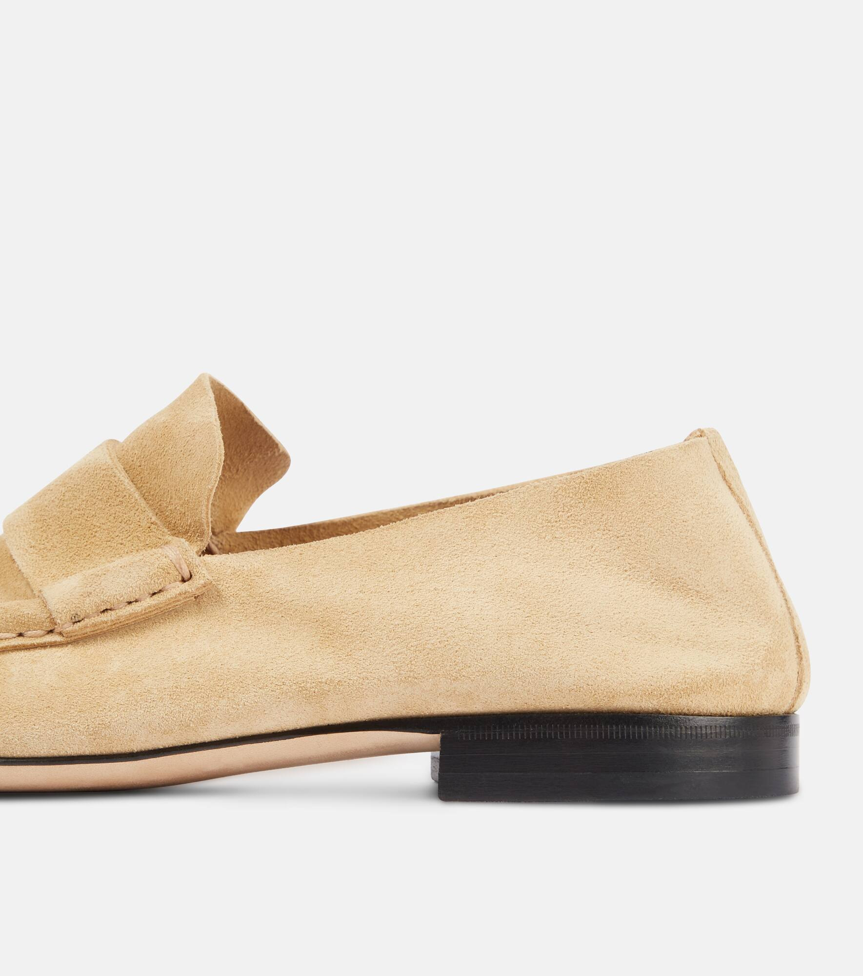 Suede penny loafers - 5