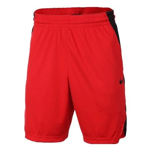 Nike Basketball Training Sports Quick-dry Splicing Short Pant Male Red 855478-657 - 1