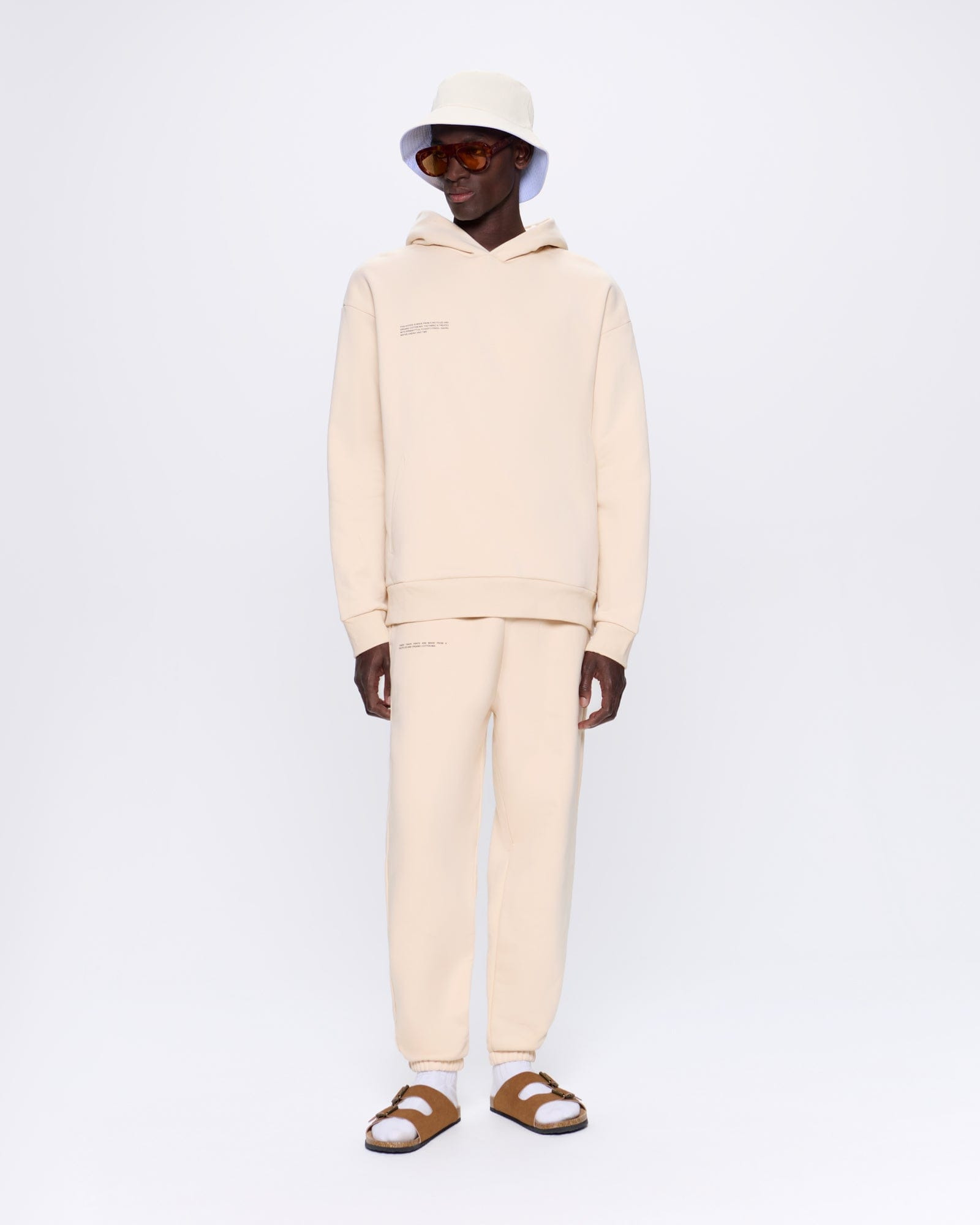 Mens 365 Heavyweight Hoodie - Sand - 3