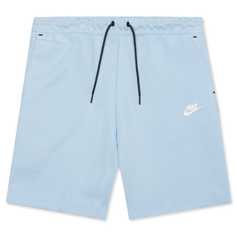 Blue Tech Fleece Shorts - 1