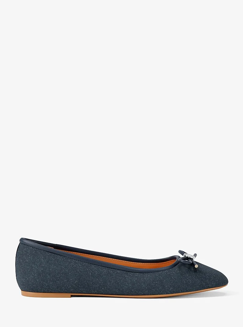Savannah Denim Ballet Flat - 1