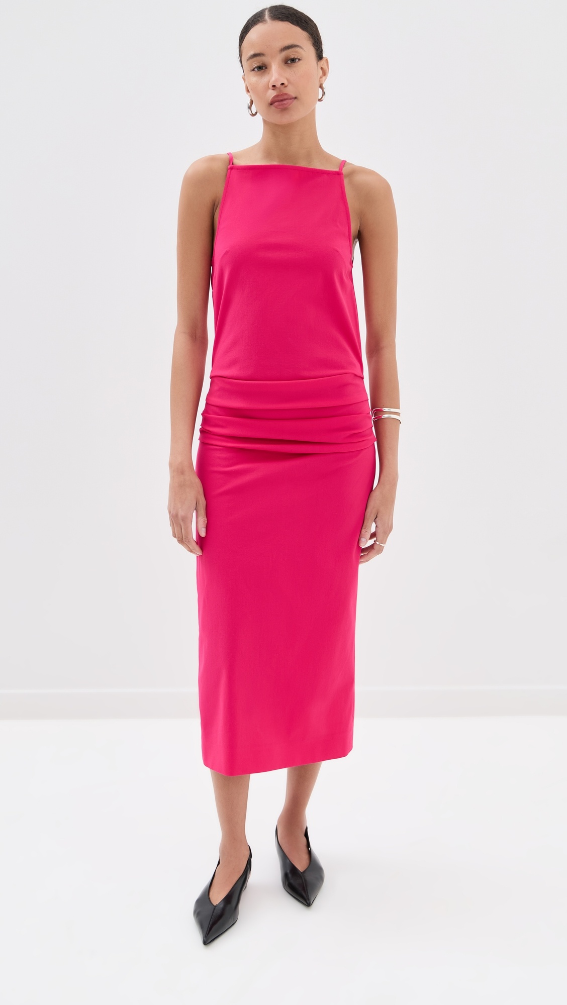 Bi-Stretch Cotton Nylon Priya Dress - 6