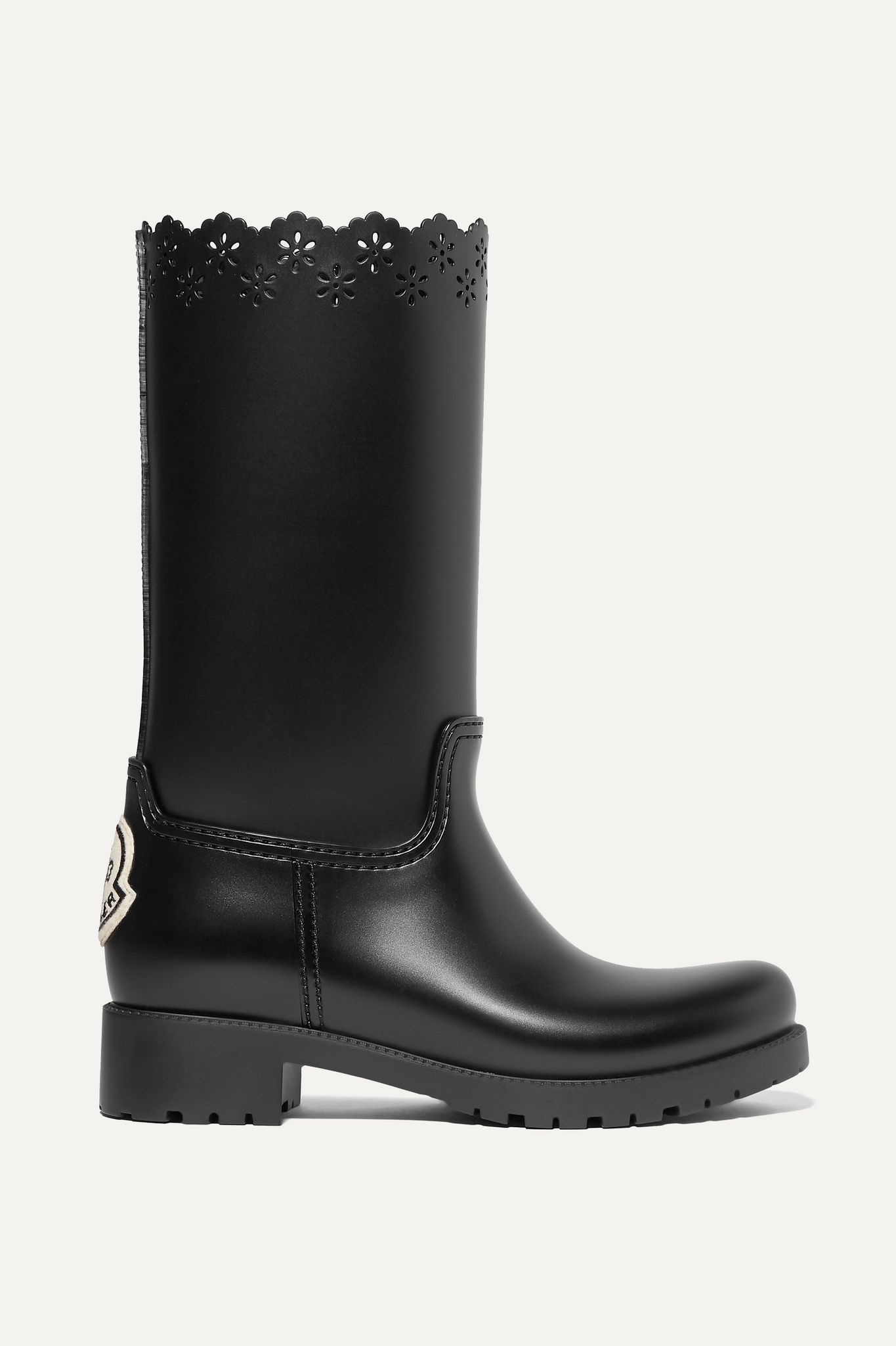 + Simone Rocha laser-cut rubber boots  - 1