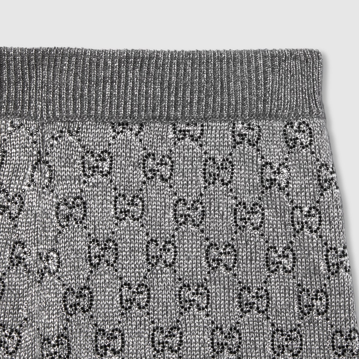 Embroidered wool and cashmere pant - 7