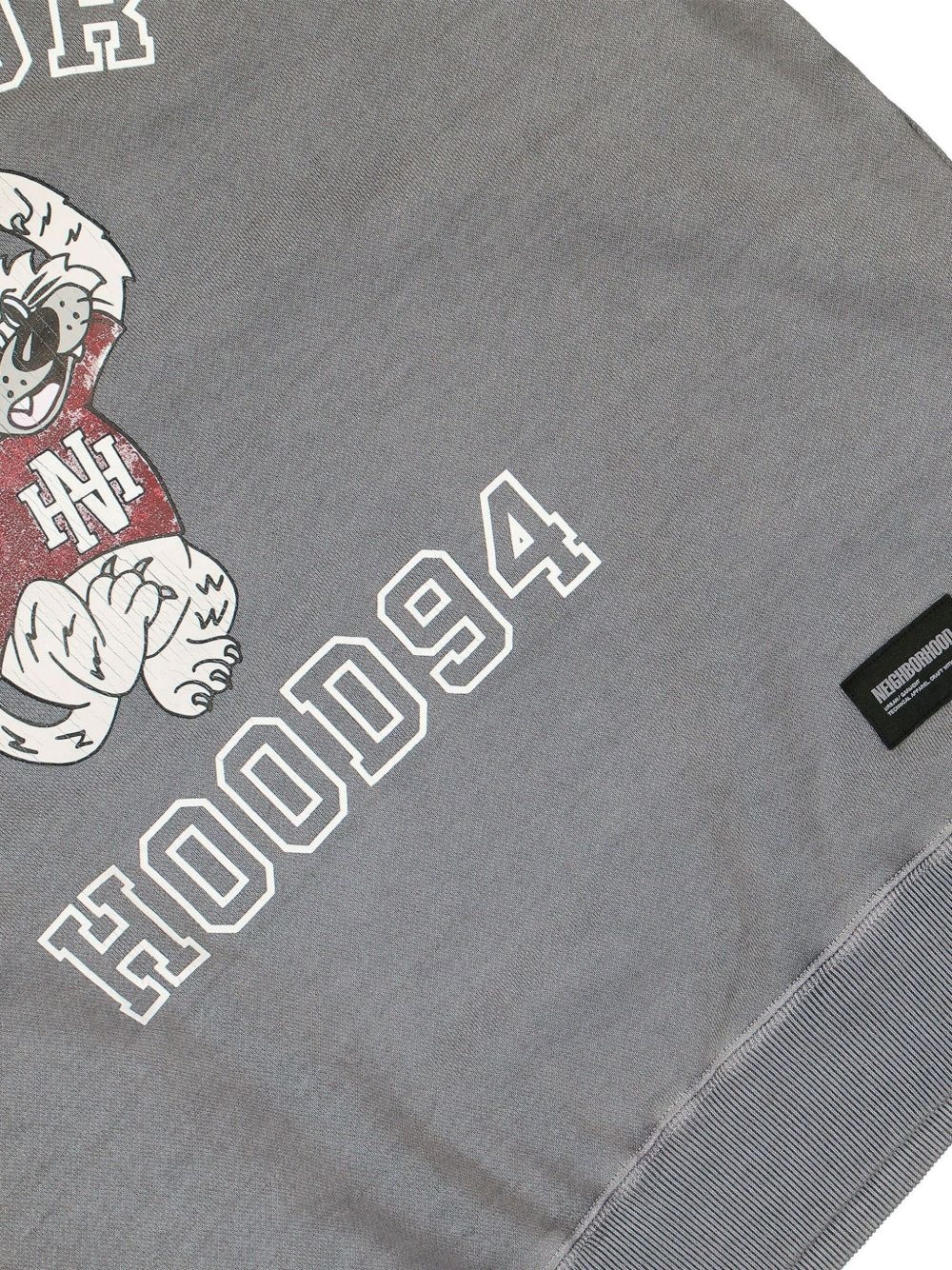 mascot-print sweatshirt - 4
