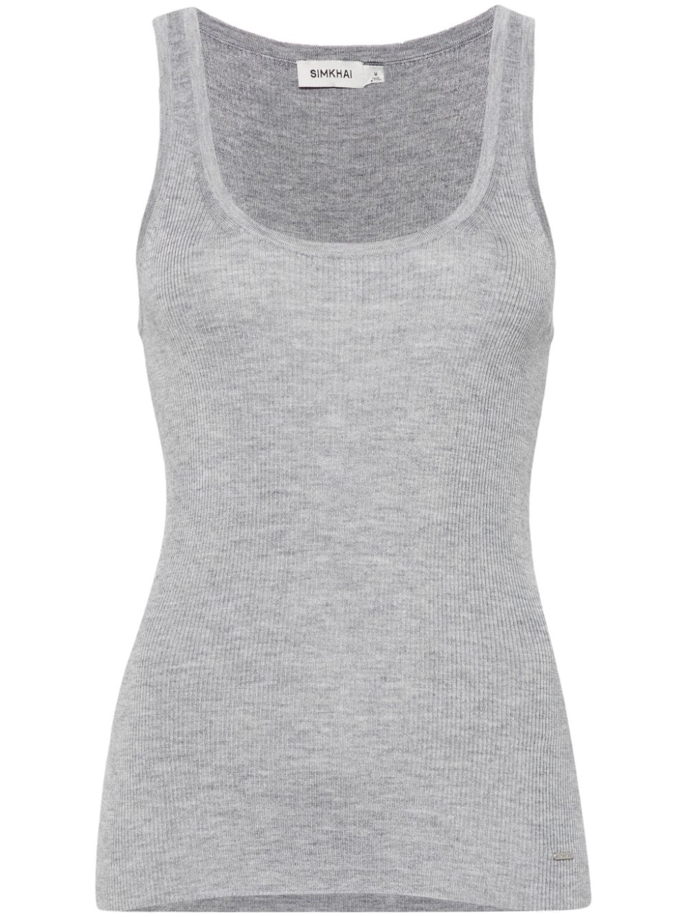 logo plaque tank top - 1