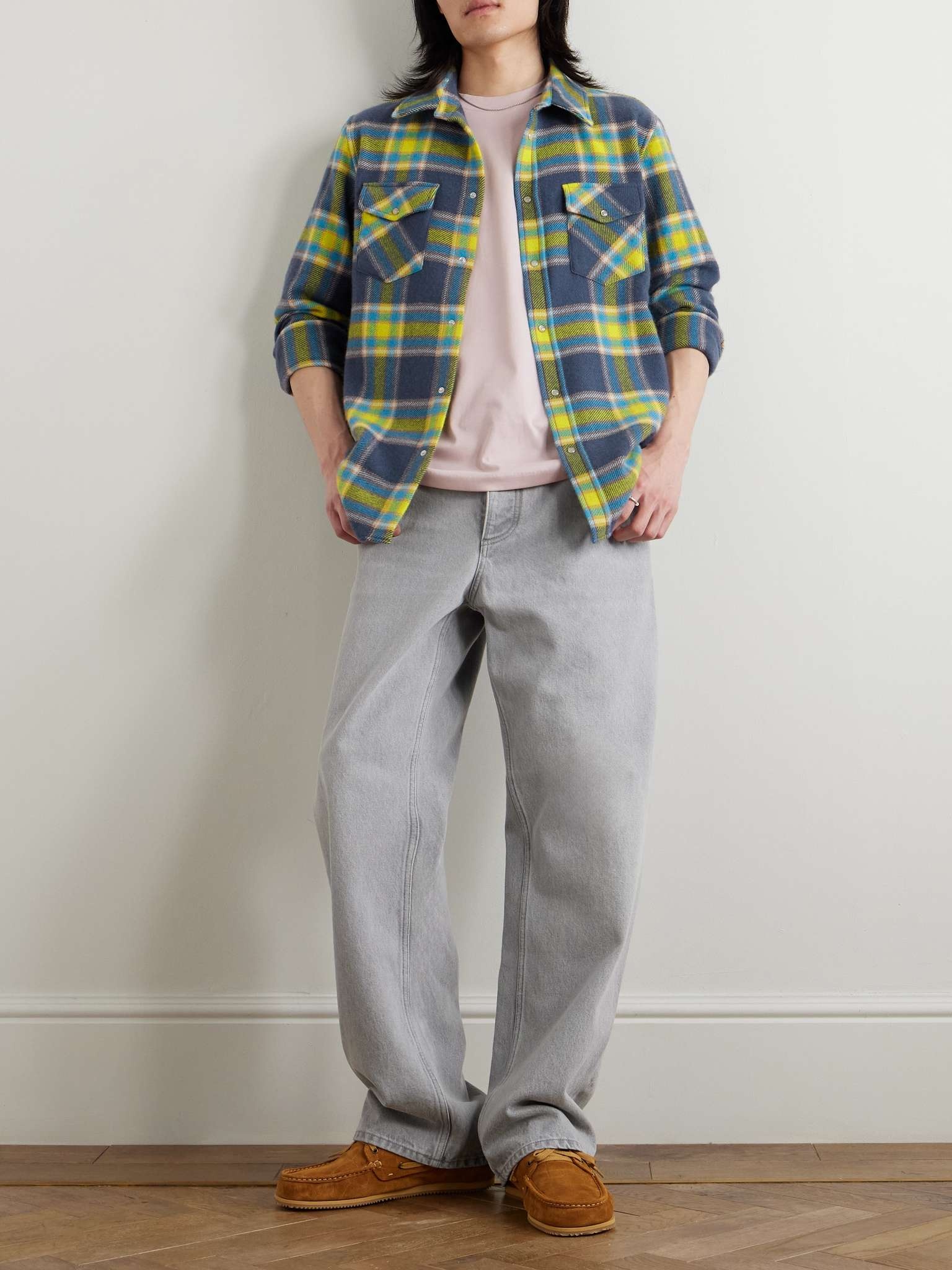 Explorer Checked Cashmere Shirt - 2