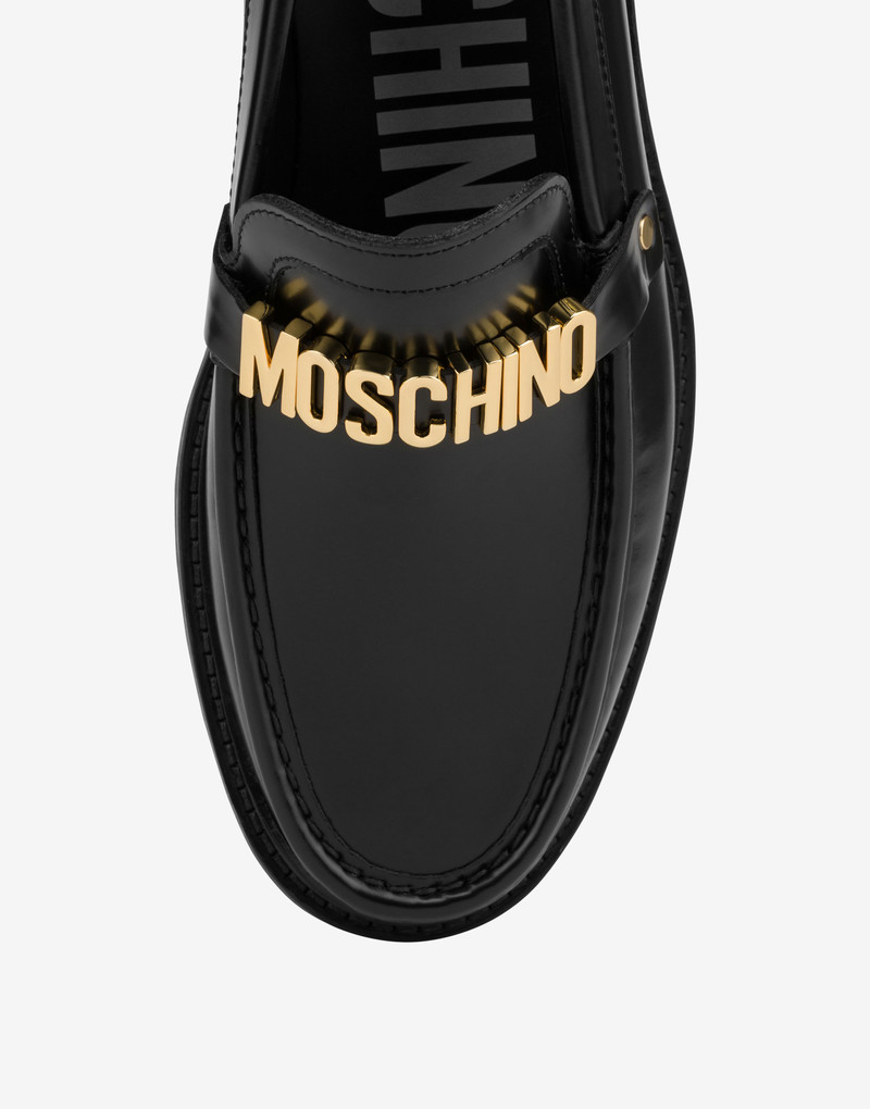 POLISHED CALFSKIN LOAFERS 4