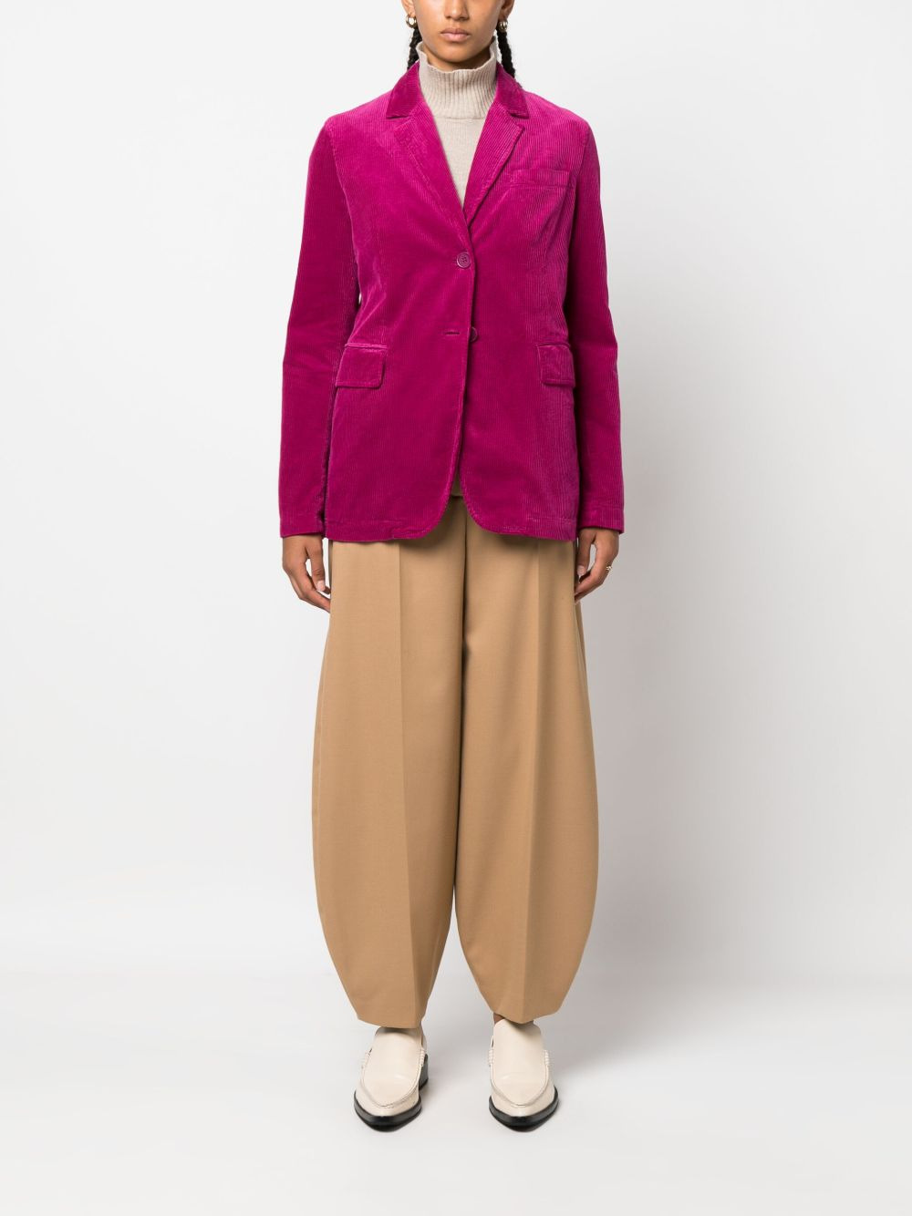 three-pocket corduroy blazer - 2