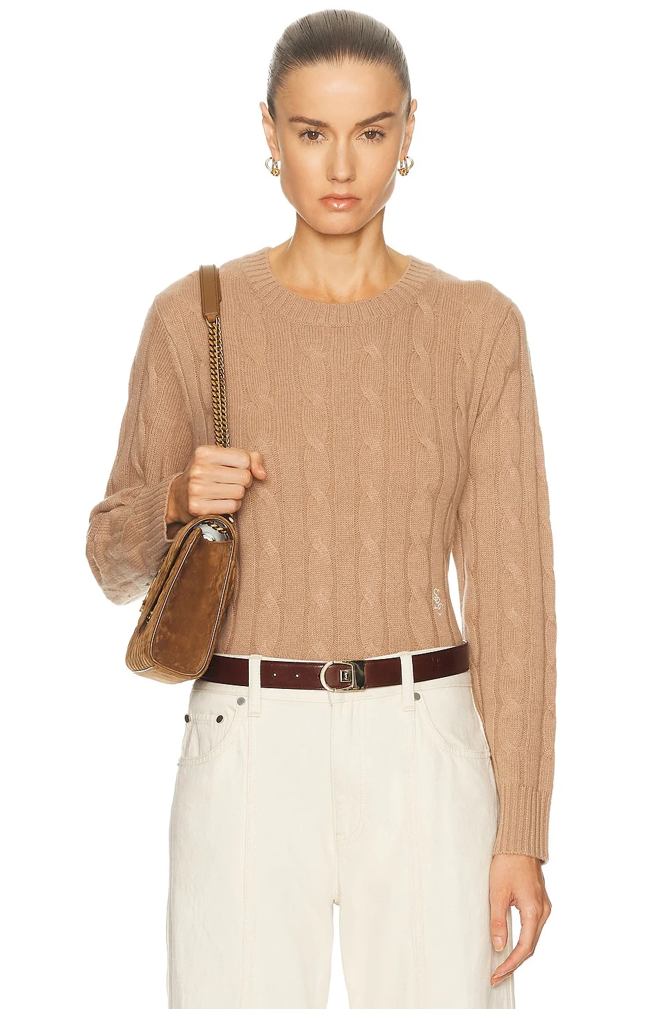 SRC Cableknit Cashmere Sweater - 1