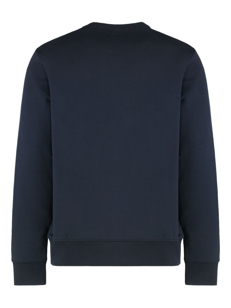 BOSS logo-embroidered cotton sweatshirt outlook