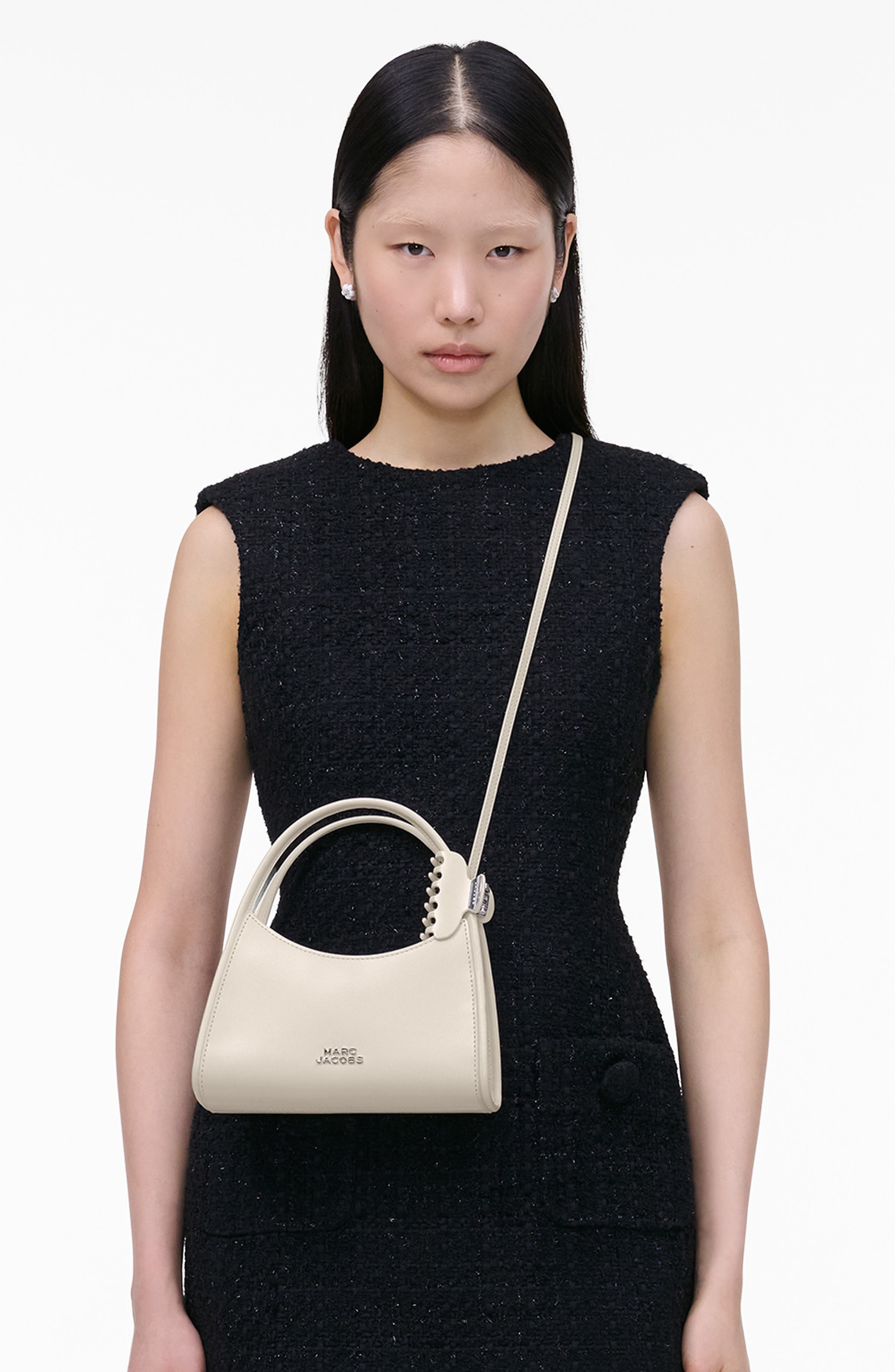 Marc Jacobs The Claw Clip Crossbody Bag in Cotton White at Nordstrom - 2