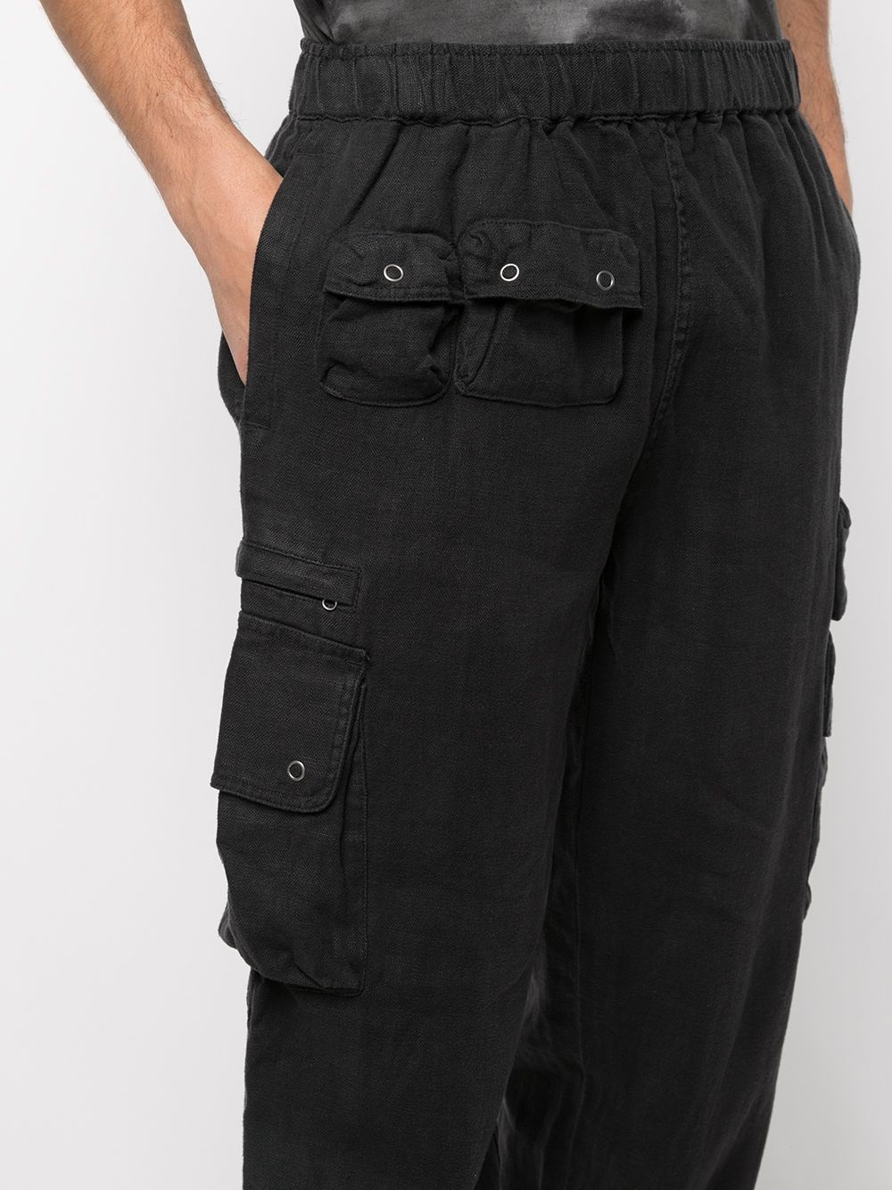 Utility multiple-pocket straight trousers - 5