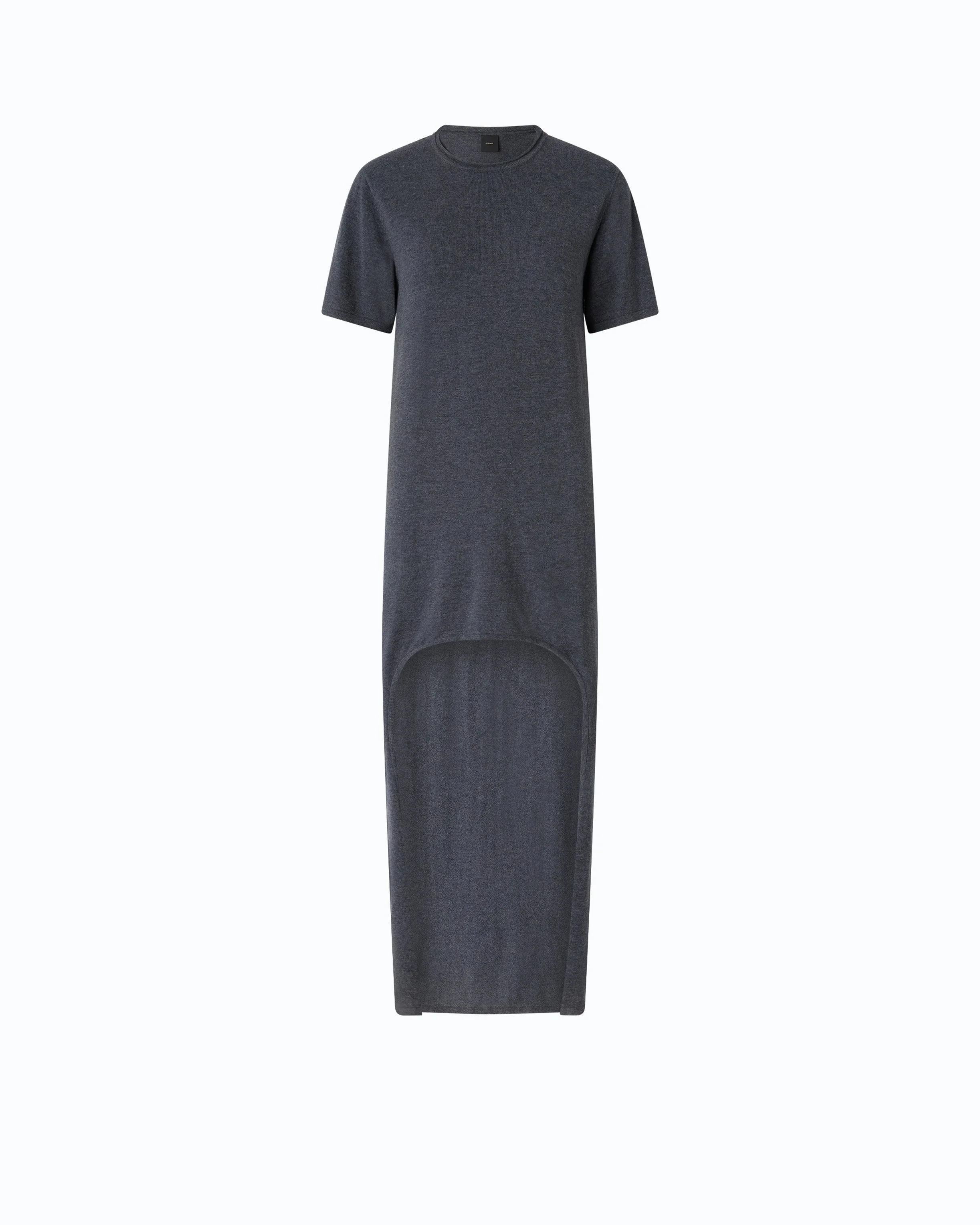 WOOL-BLEND DRESS WITH LONGER BACK - 1