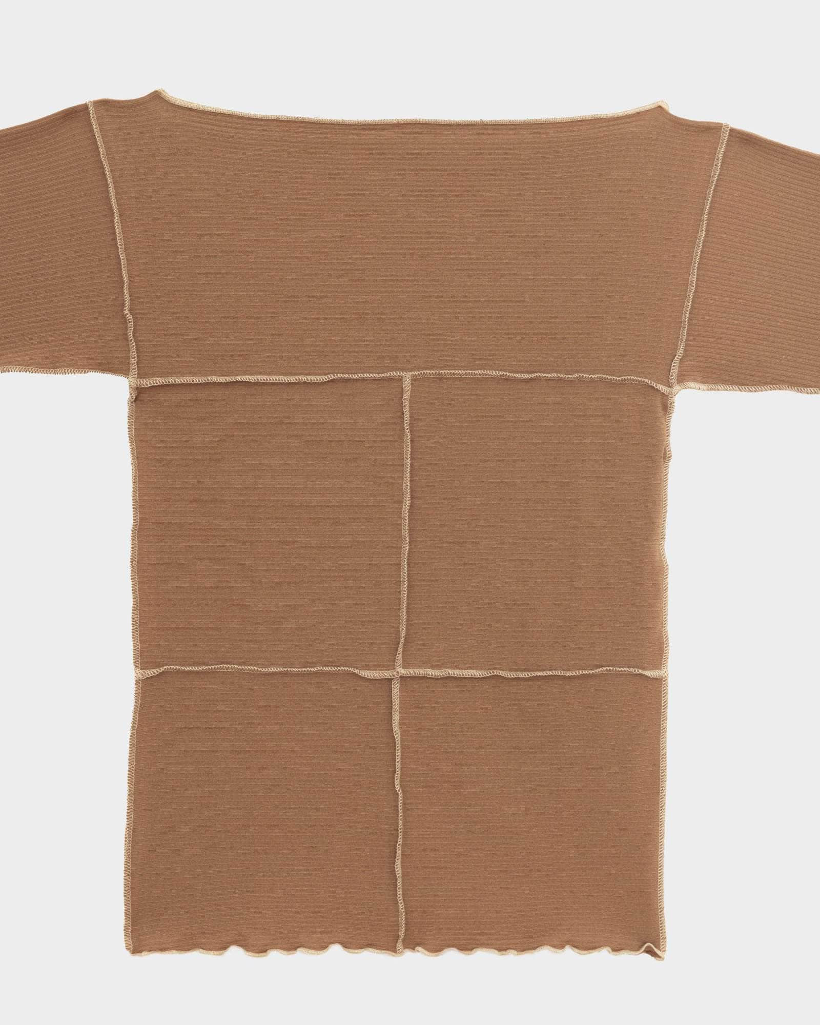 Cinder Long Sleeve Tee - Fine Organic Cotton Rib - 6