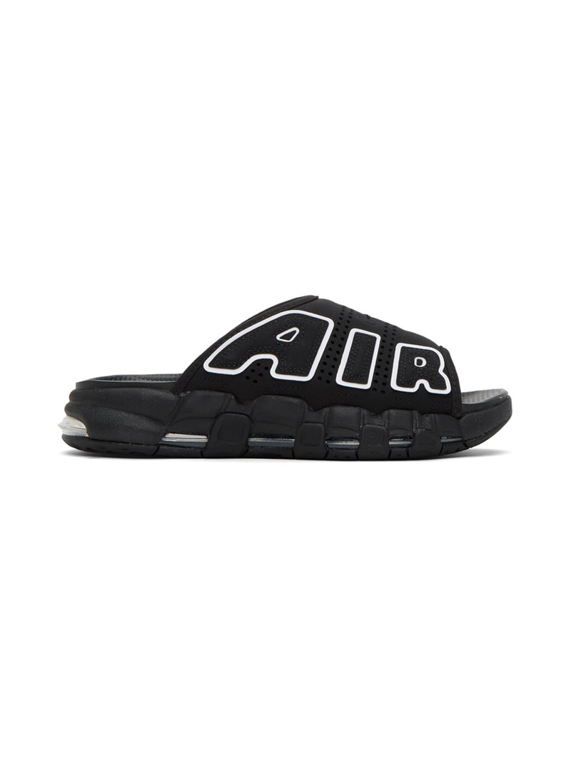 Black Air More Uptempo Slides - 1