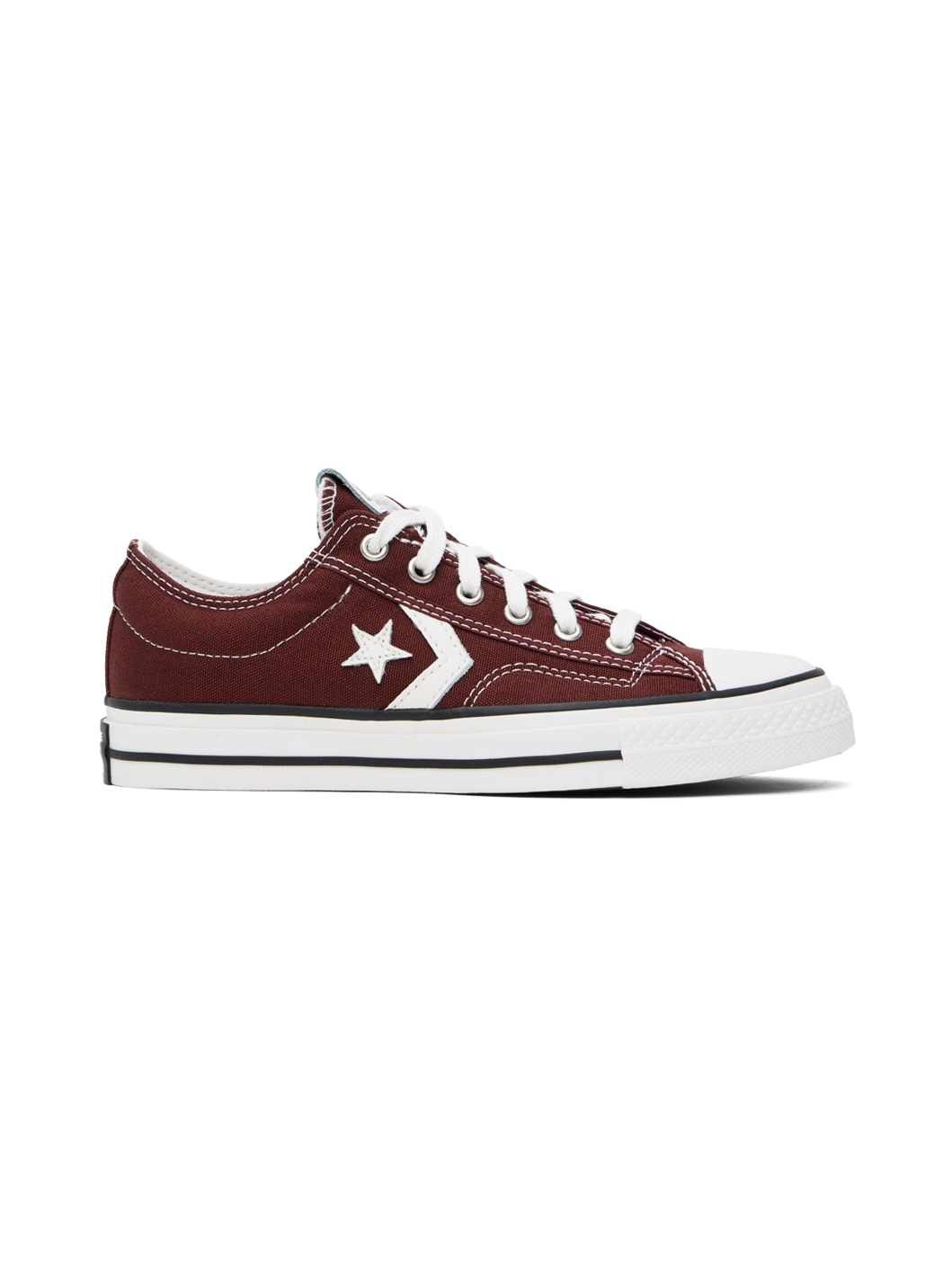 Burgundy Star Player 76 Low Top Sneakers - 1