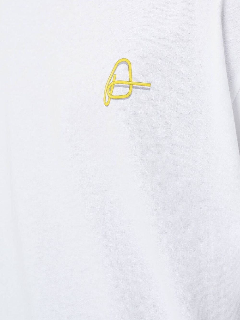 Paper Clip logo-embroidered T-shirt - 7