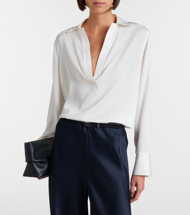 Vince Silk-blend blouse outlook