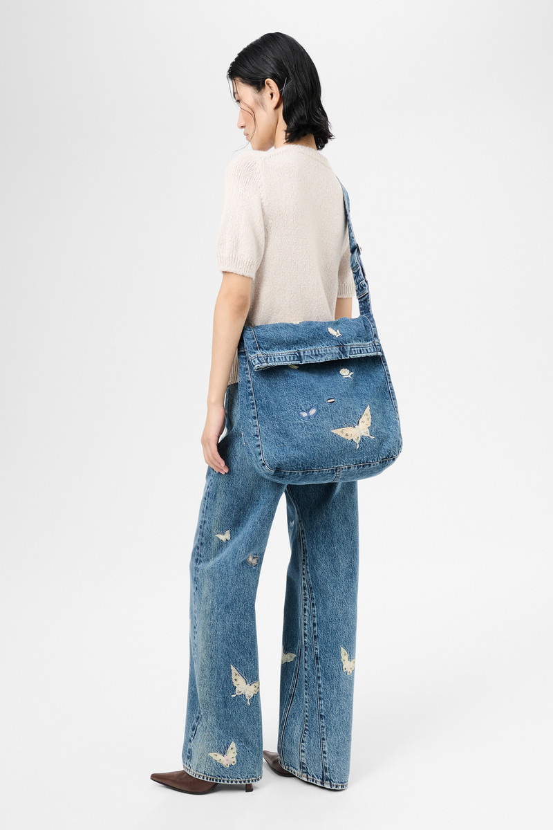 Sling Bag Indigo Butterfly 4