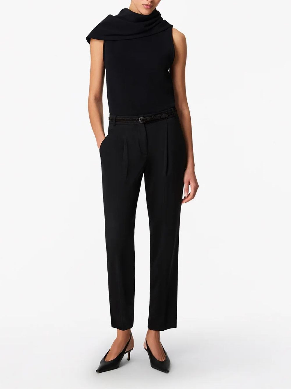 Cowl Neck Blouse - 2
