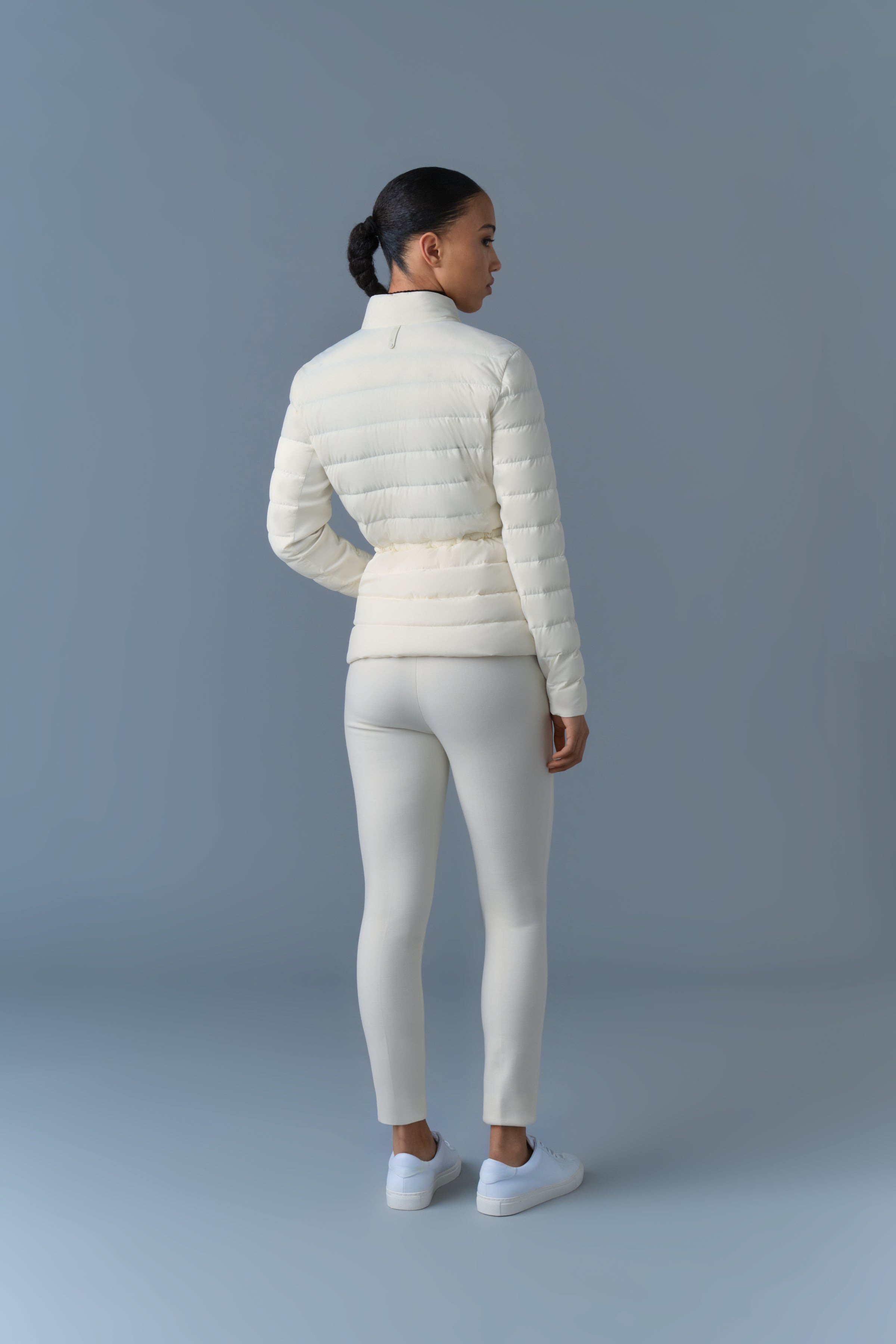 JACEY-CITY Light down jacket with stand collar - 4