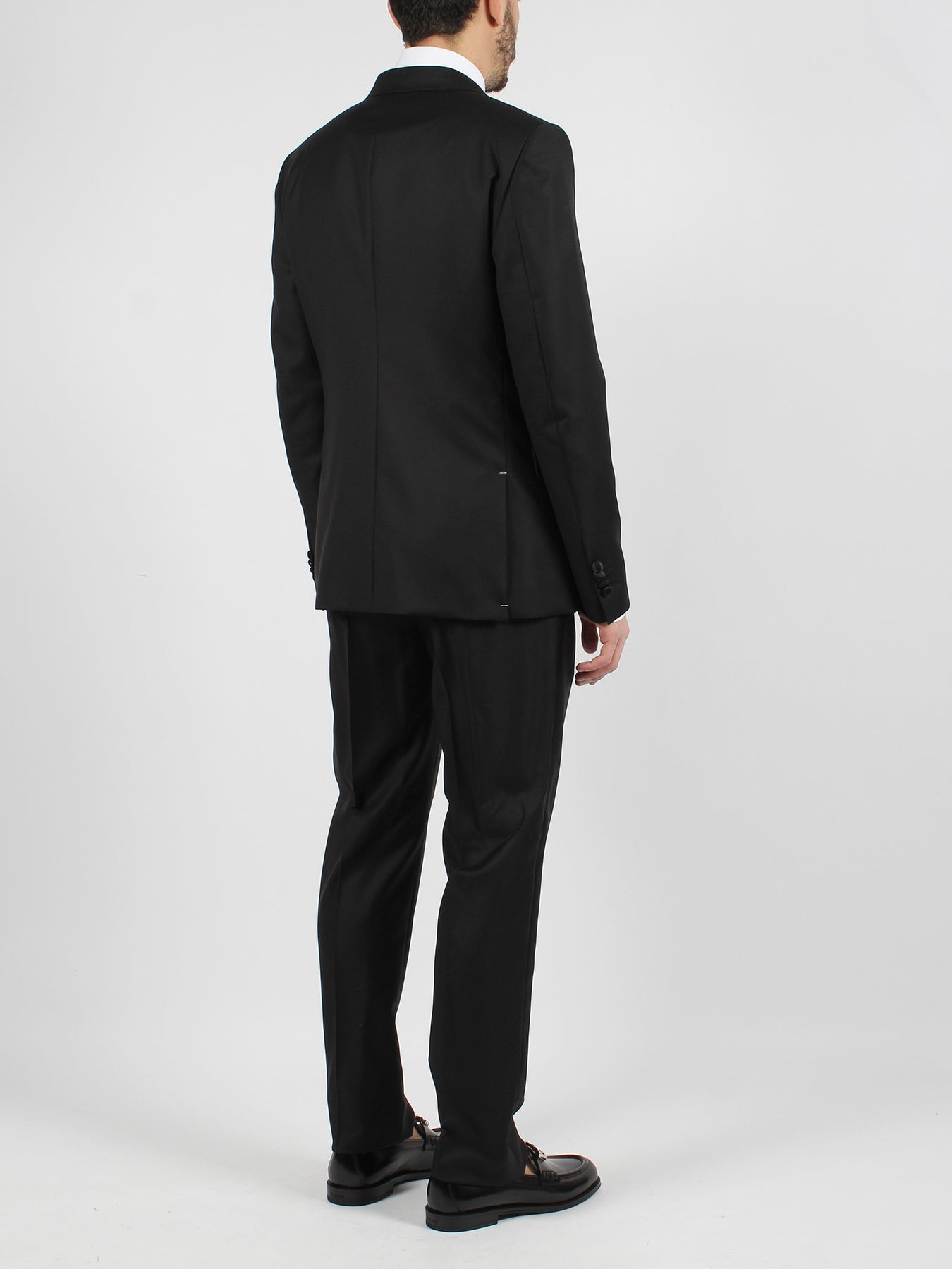 Wool single breasted suit - 4