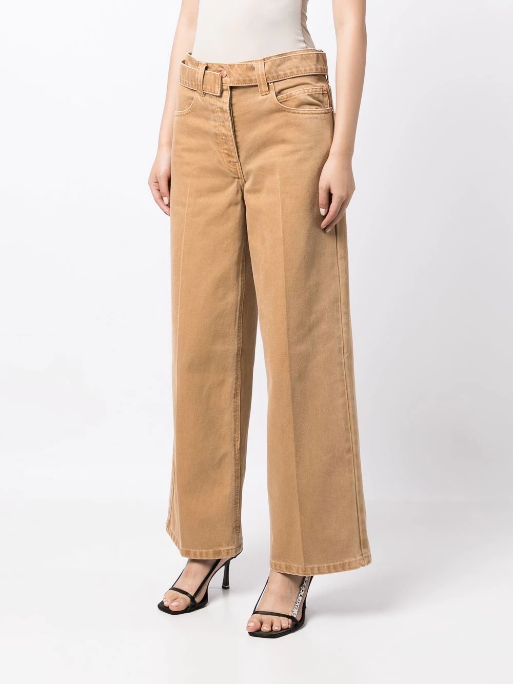 wide-leg jeans - 6