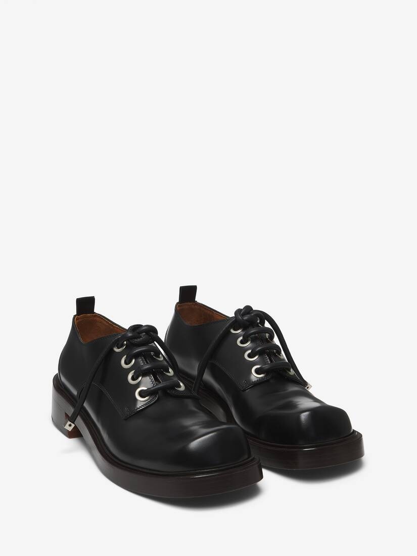 Lace Up Derby Shoe - 3